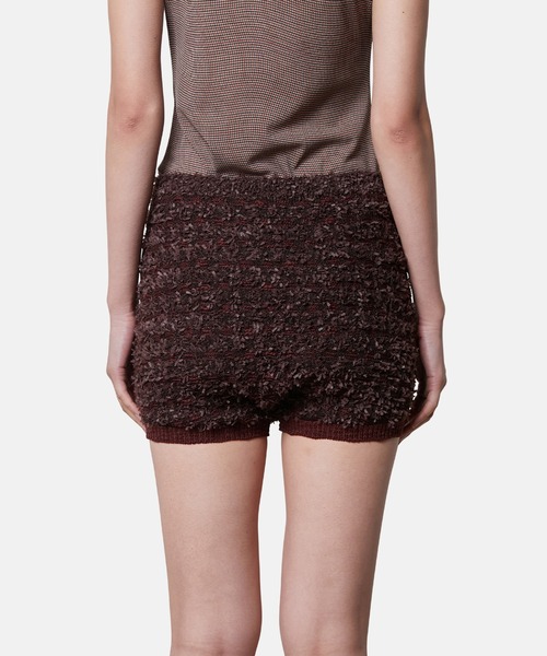 iRENE(アイレネ)の「ツイードニットパンツ / Tweed Knit Pants(その他パンツ・レディース・チャコールグレー/ダークブラウン/ホワイト・36)」の18枚目の写真