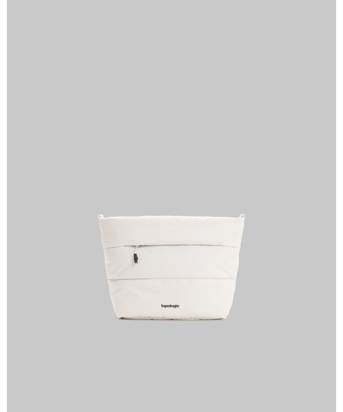 Topologie（トポロジー）の「Besace【バッグ単体】（ショルダーバッグ・レディース・ホワイト/ブラック/モスグリーン/ベージュ/シルバー/ゴールド/ミント/ダークブルー/ホワイト系その他/ピンク/モスグリーン系1/イエロー/グリーン系その他・ONE SIZE）」の3枚目の写真