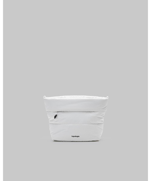 Topologie（トポロジー）の「Besace【バッグ単体】（ショルダーバッグ・レディース・ホワイト/ブラック/モスグリーン/ベージュ/シルバー/ゴールド/ミント/ダークブルー/ホワイト系その他/ピンク/モスグリーン系1/イエロー/グリーン系その他・ONE SIZE）」の2枚目の写真