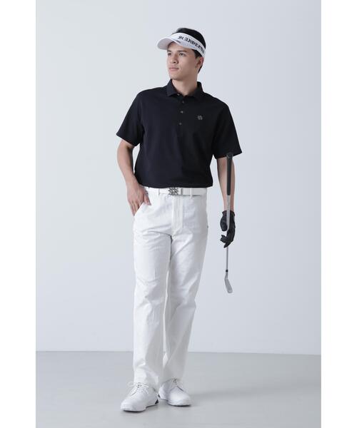 St ANDREWS(セントアンドリュース)の「【St ANDREWS】ふくれジャガードロゴ半袖ポロシャツ (MENS)(ポロシャツ・メンズ・ホワイト/ブラック/レッド・LL/M/L)」の5枚目の写真