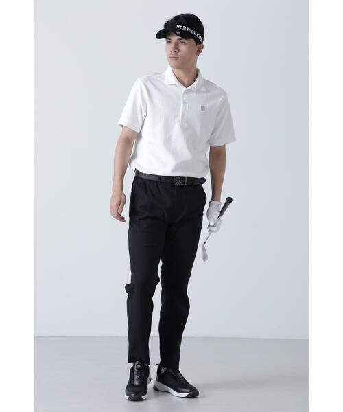 St ANDREWS(セントアンドリュース)の「【St ANDREWS】ふくれジャガードロゴ半袖ポロシャツ (MENS)(ポロシャツ・メンズ・ホワイト/ブラック/レッド・LL/M/L)」の14枚目の写真
