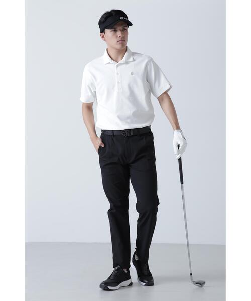 St ANDREWS(セントアンドリュース)の「【St ANDREWS】ふくれジャガードロゴ半袖ポロシャツ (MENS)(ポロシャツ・メンズ・ホワイト/ブラック/レッド・LL/M/L)」の15枚目の写真