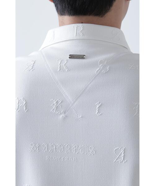 St ANDREWS(セントアンドリュース)の「【St ANDREWS】ふくれジャガードロゴ半袖ポロシャツ (MENS)(ポロシャツ・メンズ・ホワイト/ブラック/レッド・LL/M/L)」の21枚目の写真