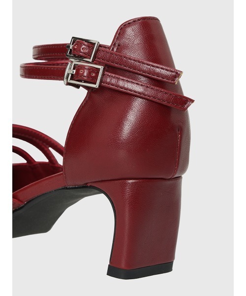 EIMY ISTOIRE（エイミーイストワール）の「ストラップパンプス（パンプス・レディース・ブラック/レッド・S/M/L）」の12枚目の写真