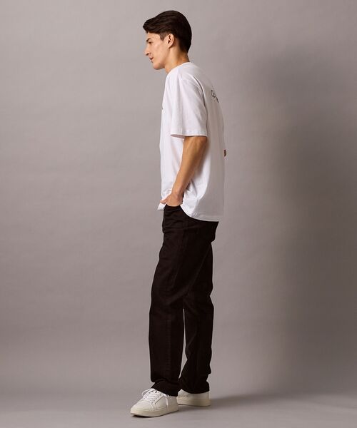 Calvin Klein(カルバン・クライン)の「【ユニセックス】バックロゴ ショートスリープ Tシャツ(Tシャツ/カットソー・メンズ・ベージュ/ブラック/ホワイト・S/XL/L/M/XS)」の13枚目の写真