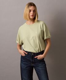 【ユニセックス】バックロゴ ショートスリープ Tシャツ