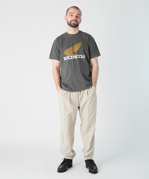 【HONDA/ホンダ】別注 BIKEエンブレムプリントTEE＜UNISEX＞ FUSE（ファッション） tシャツ 「UNISEX」「HONDA/ホンダ」別注