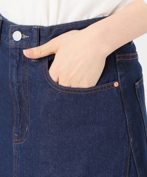 JOURNAL STANDARD relume（ジャーナルスタンダード　レリューム）の「《追加》9oz C/R ジョイントデニムスカート（デニムスカート・レディース・ブルー・36/38）」の9枚目の写真