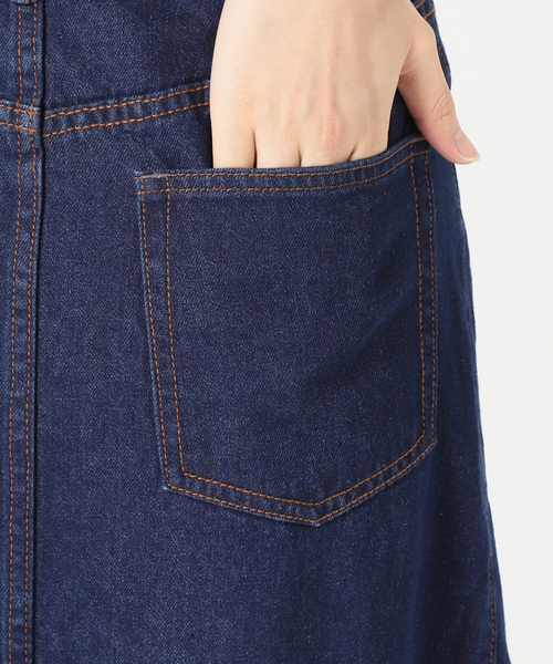 JOURNAL STANDARD relume（ジャーナルスタンダード　レリューム）の「《追加》9oz C/R ジョイントデニムスカート（デニムスカート・レディース・ブルー・36/38）」の10枚目の写真