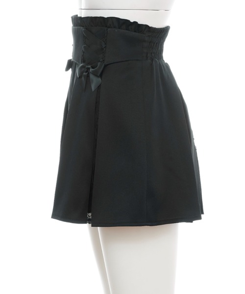 Secret Honey（シークレットハニー）の「レースマチスカパン（スカート・レディース・ブラック/ワインレッド・MEDIUM）」の13枚目の写真