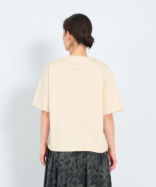 ADIEU TRISTESSE（アデュートリステス）の「花言葉プリントT（Tシャツ/カットソー・レディース・チャコールグレー/アイボリー/ベージュ/イエロー/ピンク・FREE）」の14枚目の写真