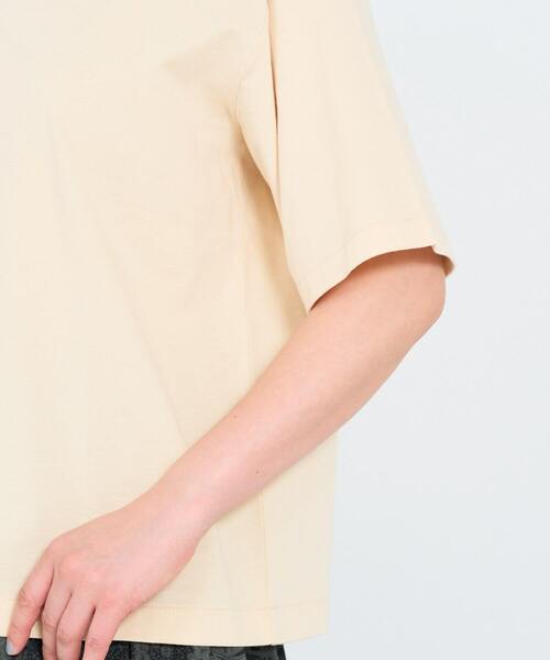 ADIEU TRISTESSE（アデュートリステス）の「花言葉プリントT（Tシャツ/カットソー・レディース・チャコールグレー/アイボリー/ベージュ/イエロー/ピンク・FREE）」の17枚目の写真