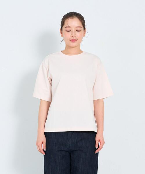 ADIEU TRISTESSE（アデュートリステス）の「花言葉プリントT（Tシャツ/カットソー・レディース・チャコールグレー/アイボリー/ベージュ/イエロー/ピンク・FREE）」の20枚目の写真