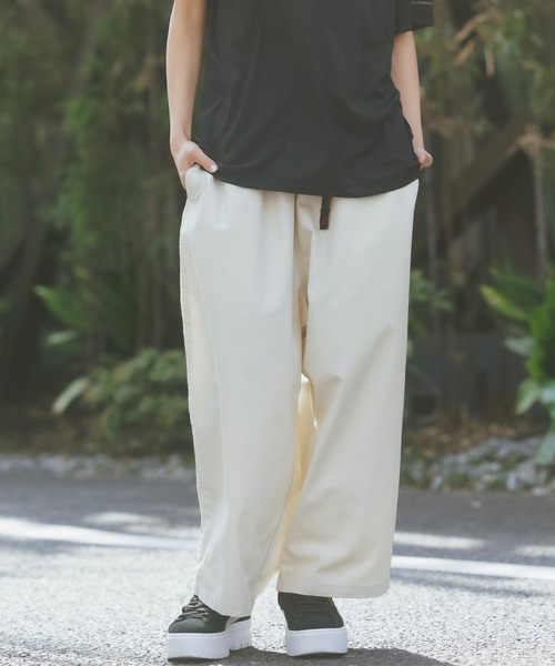 bonnae グラフィックパンツ ホワイト THE NORTH FACE ノースフェイス ジョガーパンツ BONNEY BRUSHED