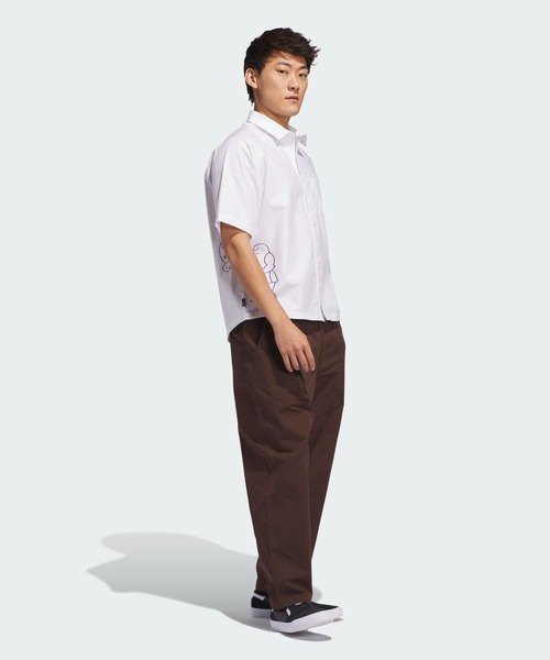 adidas（アディダス）の「シュムーフォイル ファイター ボタンアップシャツ（ジェンダーニュートラル） / アディダスオリジナルス adidas Originals（シャツ/ブラウス・メンズ・ホワイト・XX-LARGE/3XL/LARGE/MEDIUM/SMALL/X-LARGE/X-SMALL）」の7枚目の写真