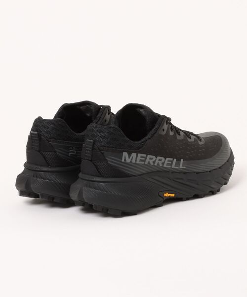 MERRELL(メレル)の「MERRELL メレル AGILITY PEAK 5 レディーススニーカー アウトドアシューズ トレイルランニング(アジリティーピーク5) J068090 ブラック/ブラック(スニーカー・レディース・ブラック・23.5cm/24.0cm/24.5cm/25.0cm/23.0cm)」の2枚目の写真