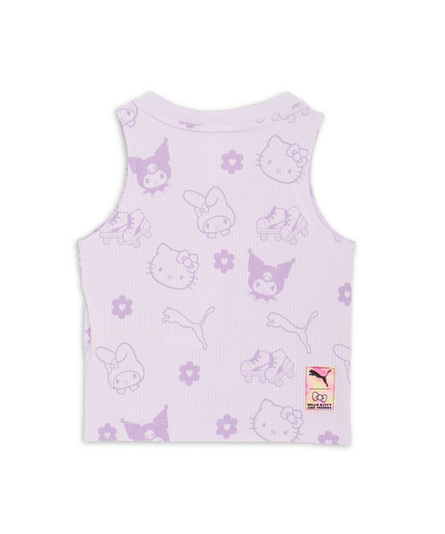 PUMA(プーマ)の「PUMA プーマ ガールズ PUMA x ハローキティ アンド フレンズ リブ タンクトッ(その他トップス・キッズ・ピンク系その他/ライトブルー/ローズ・122/116/104/98)」の9枚目の写真