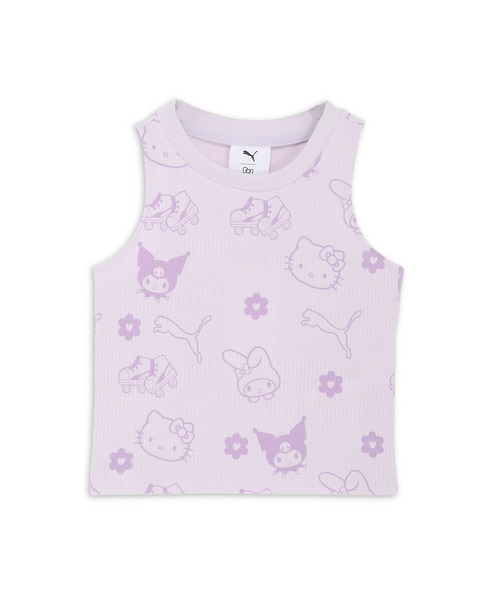 PUMA(プーマ)の「PUMA プーマ ガールズ PUMA x ハローキティ アンド フレンズ リブ タンクトッ(その他トップス・キッズ・ピンク系その他/ライトブルー/ローズ・122/116/104/98)」の10枚目の写真