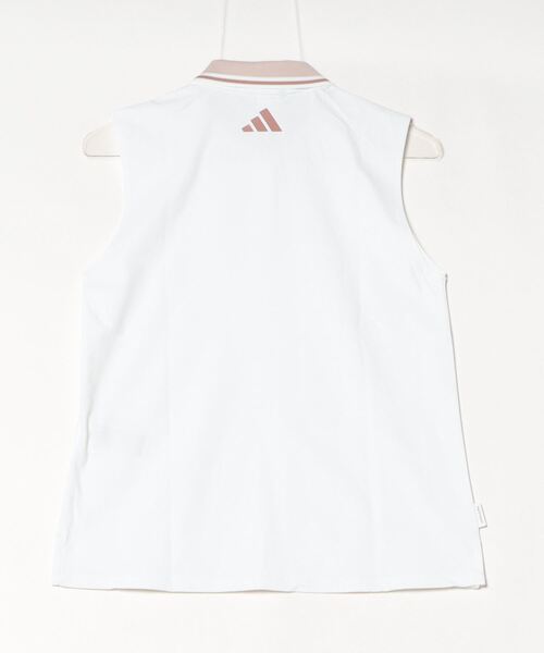 ポロシャツ ポロ ビヨンド ザ コース ルーズ ツイストニット ツーボタン ノースリーブポロ「adidas Golf/アディダスゴルフ」 レディース セール】ビヨンド ザ コース ルーズ ツイストニット ツーボタン