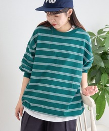 CIAOPANIC TYPY | 【ユニセックス】ビックシルエットアソートボーダーTシャツ(Tシャツ/カットソー)