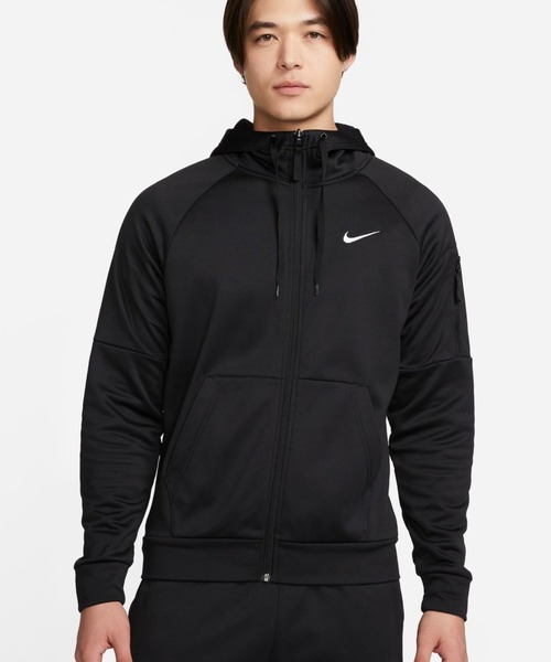 NIKE（ナイキ）の「ナイキ NIKE ナイキ TF フルジップ L/S フーディ（パーカー・メンズ・グレー/ブラック・S/M/L/LL/3L）」の2枚目の写真