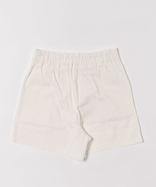 COMON+(コモンプラス)の「コットン素材ウエストシャーリング ショートパンツ(スカート・レディース・ベージュ/ブラック/オフホワイト・M/L)」の16枚目の写真