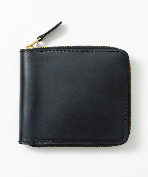 【激安/美品】justindavis ミニウォレット　ブラック　本革　シルバー JDV041_2.jpg?v=1618463287&