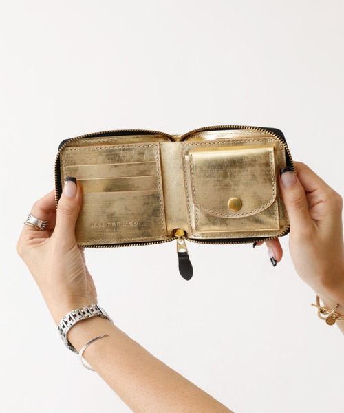 MASTER & CO】二つ折り財布 / ミニウォレット / 本革 / 日本製