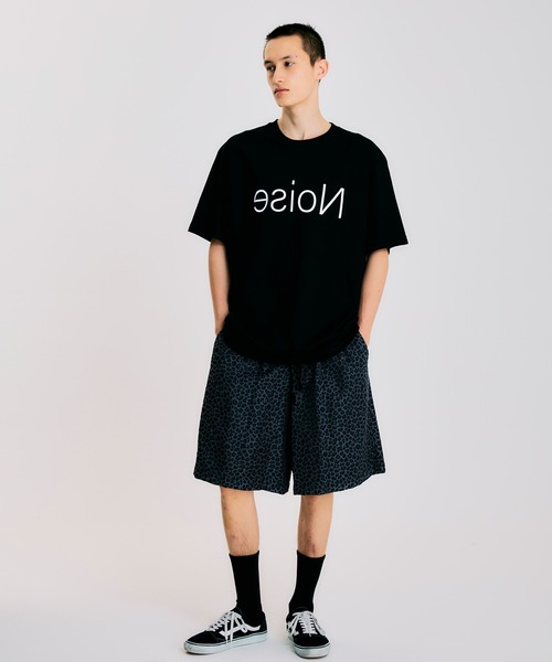 NOISE MAKER（ノイズメーカー）の「ジャガード織レオパードハーフパンツ【MADE IN JAPAN】（その他パンツ・メンズ・グレー・S/L/M/XL）」の3枚目の写真