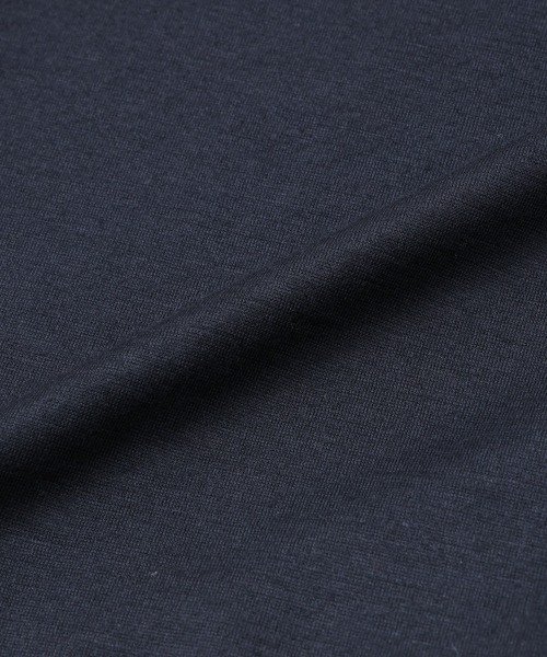 NANO universe(ナノユニバース)の「「ALL-DAYS COMFORT 100% WOOL」 ヘンリーネックTEE(Tシャツ/カットソー・メンズ・ブラック/カーキ・L/M/S)」の22枚目の写真