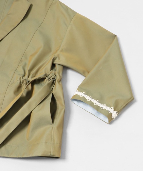 THE GOODLAND MARKET（ザグッドランドマーケット）の「cwtch　DRAWSTRING　JACKET（その他アウター・レディース・ライトカーキ/パープル・FREE）」の22枚目の写真