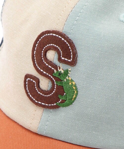 SLAP SLIP(スラップスリップ)の「アルファベットロゴバイカラーメッシュキャップ(52~54cm)(キャップ・キッズ・オレンジ/ネイビー/レッド・S/M)」の13枚目の写真
