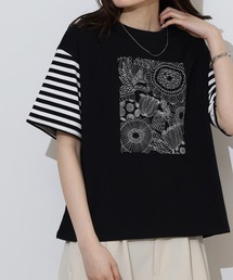 BARNDOOR 20天竺刺繍Tシャツ