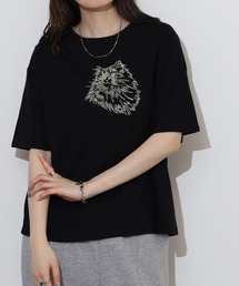 BARNDOOR 20天竺刺繍Tシャツ