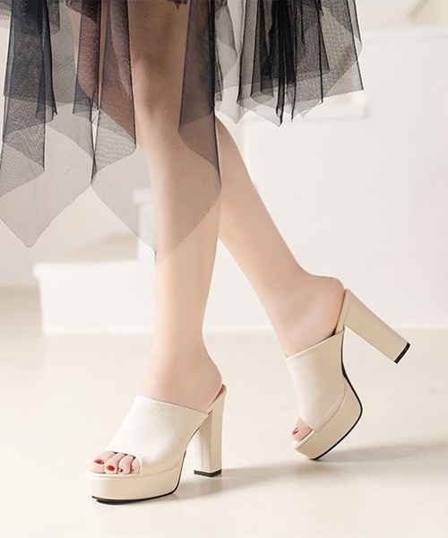 MANA オープントゥミュール37【試着のみ】 SALE】 コメックス