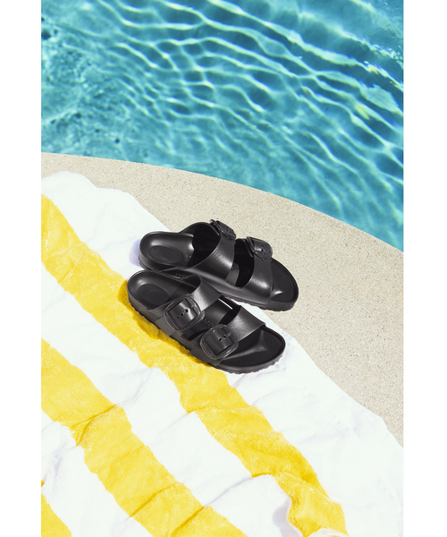 BIRKENSTOCK(ビルケンシュトック)の「【BIRKENSTOCK/ビルケンシュトック】EVA BIG BUCKLE:サンダル(サンダル・レディース・ブラック/ホワイト×ホワイト・36/37/38/39)」の3枚目の写真