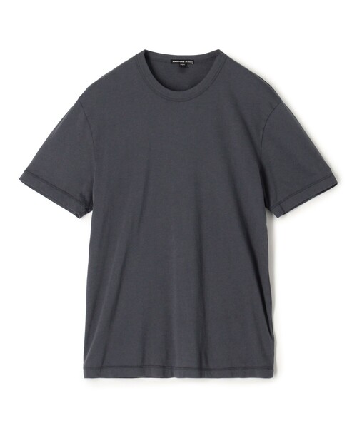 JAMES PERSE(ジェームスパース)の「コットンジャージー クルーネックTシャツ MBEL3614(Tシャツ/カットソー・メンズ・グレー/ブラック系その他・1)」の2枚目の写真