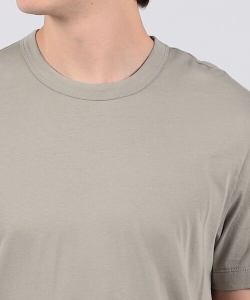 JAMES PERSE(ジェームスパース)の「コットンジャージー クルーネックTシャツ MBEL3614(Tシャツ/カットソー・メンズ・グレー/ブラック系その他・1)」の7枚目の写真