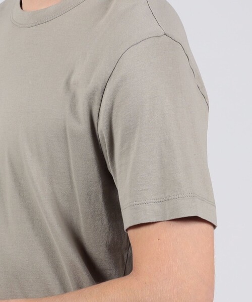 JAMES PERSE(ジェームスパース)の「コットンジャージー クルーネックTシャツ MBEL3614(Tシャツ/カットソー・メンズ・グレー/ブラック系その他・1)」の8枚目の写真