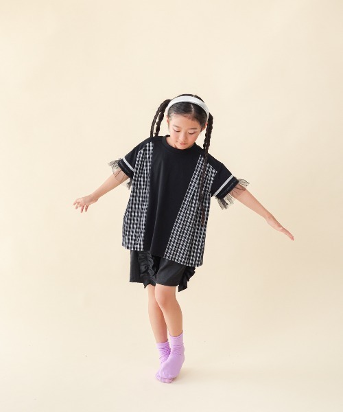 unica(ユニカ)の「フリルショートパンツ(その他パンツ・キッズ・ライトグリーン/ブラック/ブラウン・S/M/L/XL)」の12枚目の写真