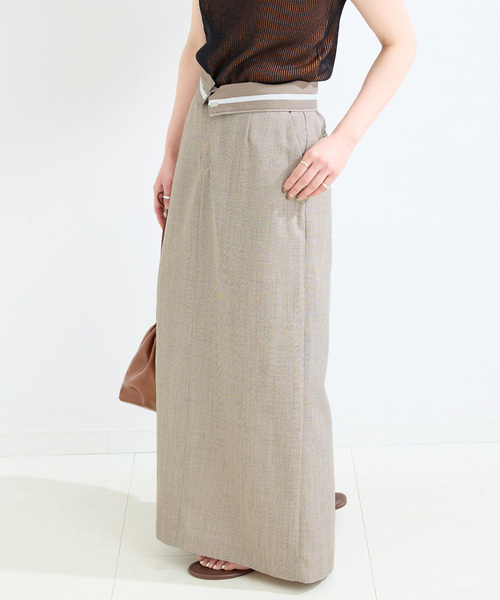 B.C STOCK（ベーセーストック）の「手洗い可 / 4ポケタイトスカート（スカート・レディース・ブラック/ベージュ・SMALL/MEDIUM）」の8枚目の写真