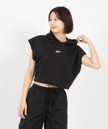 Reebok([{bN)B{[ ItR[g Nbv t[fB[ / BBALL OFF COURT  CROP HOODIE(p[J[)