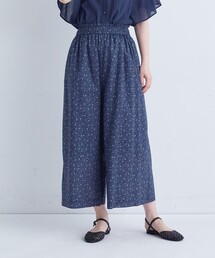 リーフプリントパンツ