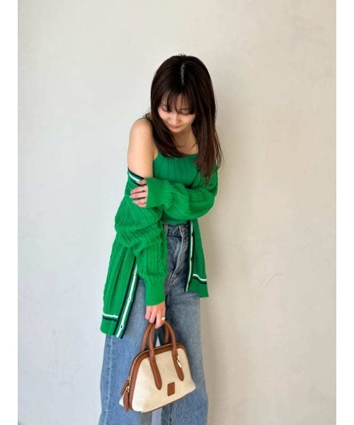 スナイデル／LACOSTE/ニットカーディガン LACOSTE/ニットカーディガン(カーディガン)｜トップス｜SNIDEL