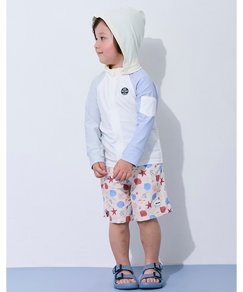 petit main（プティマイン）の「【SWIM】総柄スイムパンツ（水着・キッズ・レッド/ライトベージュ/カラフル/ネイビー・130cm/100cm/110cm/80ｃｍ/120cm/90cm）」の7枚目の写真