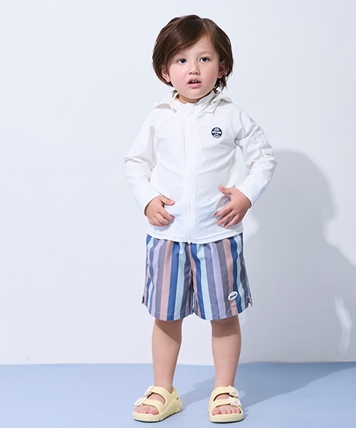 petit main（プティマイン）の「【SWIM】総柄スイムパンツ（水着・キッズ・レッド/ライトベージュ/カラフル/ネイビー・130cm/100cm/110cm/80ｃｍ/120cm/90cm）」の8枚目の写真