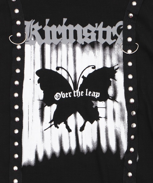 Figments（フィグメンツ）の「バタフライスタッズタンク（タンクトップ・レディース・ブラック・FREE）」の9枚目の写真