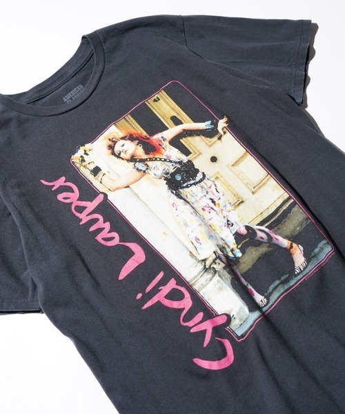 THRIFTY LOOK(スリフティールック)の「THRIFTY LOOK / スリフティールック THRIFTY 'CYNDI LAUPER' TEE シンディローパー バンドTシャツ(Tシャツ/カットソー・メンズ・ホワイト/ブラック・MEDIUM/LARGE/X-LARGE)」の10枚目の写真