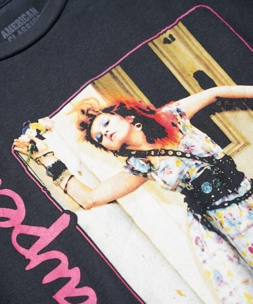 THRIFTY LOOK(スリフティールック)の「THRIFTY LOOK / スリフティールック THRIFTY 'CYNDI LAUPER' TEE シンディローパー バンドTシャツ(Tシャツ/カットソー・メンズ・ホワイト/ブラック・MEDIUM/LARGE/X-LARGE)」の11枚目の写真