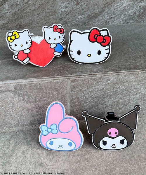 m*o様 ハローキティ　vivitixGIRLS限定　サーフィン　ポーチ　マスコ Sanrio characters/サンリオキャラクターズ】マルチポーチハロー